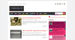 Desktop Screenshot of batikbesurek.com
